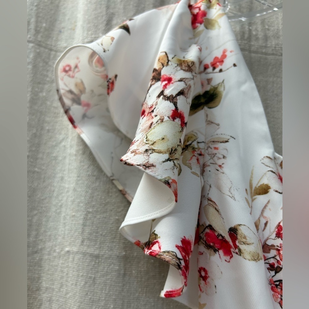 Antonio Melani/ STUNNING/NWT/ Jump Suit /Charming bouquet /Size 8 - Picture 4 of 13